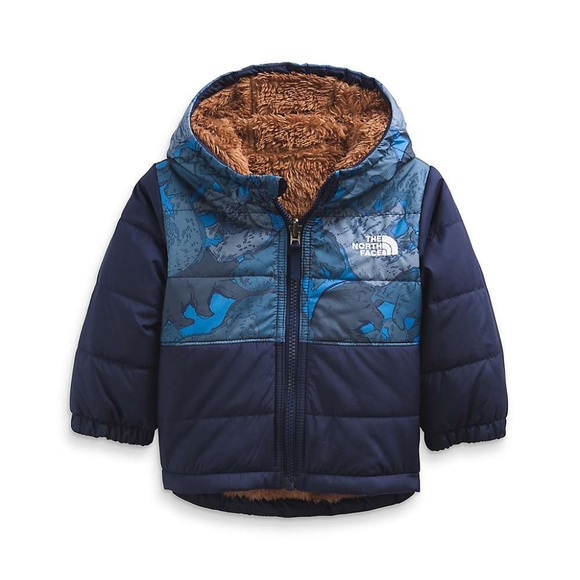 Northface TODDLERS REVERSIBLE MOUNT CHIMBO HOODED INSULATED JACKET!